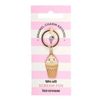 Porte-clés cornet de glace