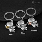 Oggetto regalo di design – porte cles ange gardien lucky fabach 