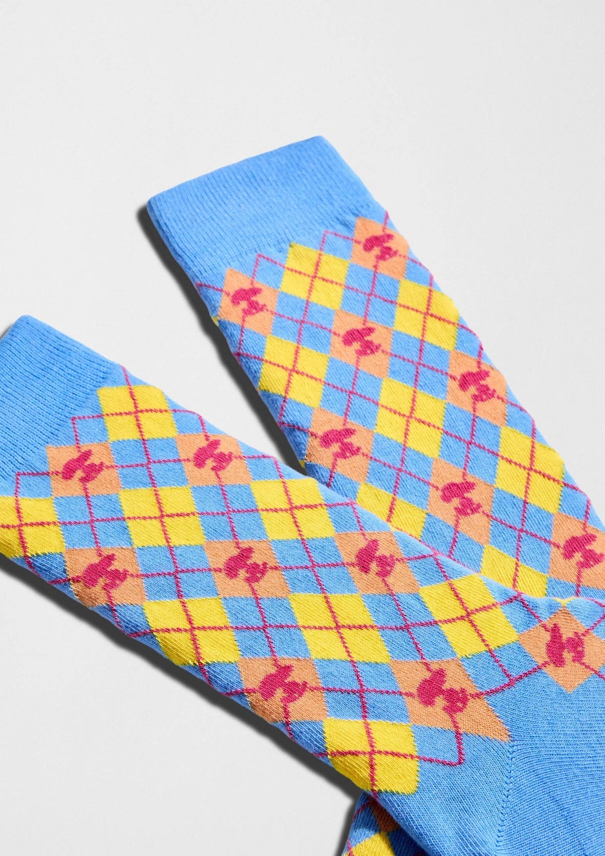 BeSnoopy Diamonds Bleu - Chaussettes 100 % coton biologique