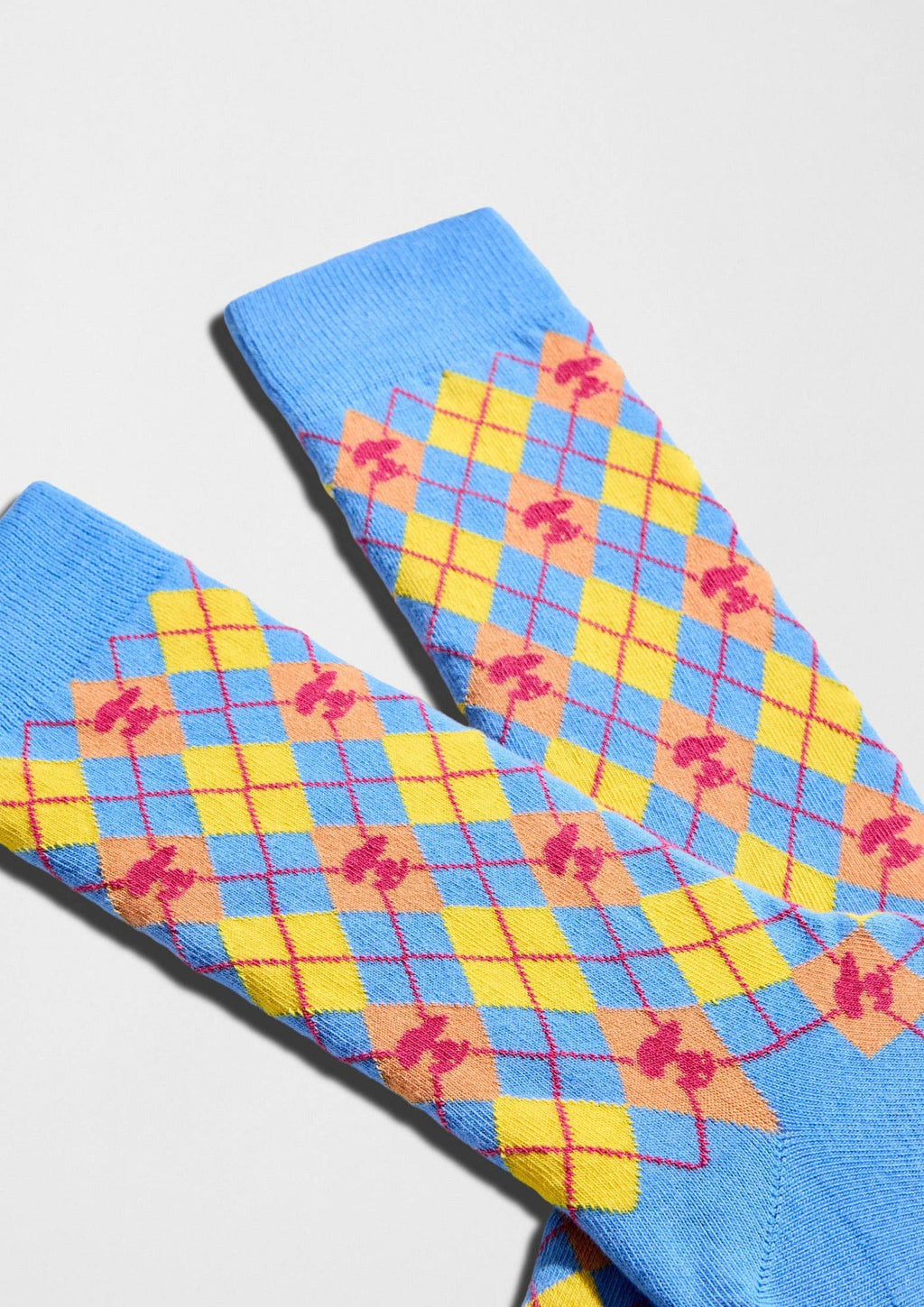 BeSnoopy Diamonds Bleu - Chaussettes coton biologique