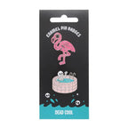 Pin’s Dead Cool Summer - Squelette et Flamant