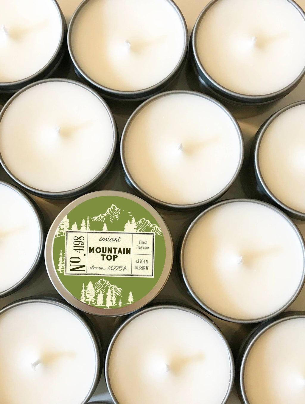 Bougie parfumée Instant Sommet de la montagne | Oggetti di design e regali originali