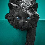 Lampe de table Chat Chichi, Noir