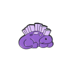 Pin's Spinosaure Bibliophile