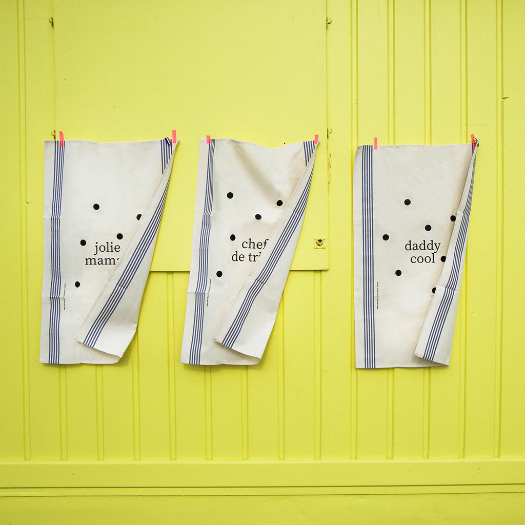 Torchon Famille - Chef De Tribu | Objetos de diseño y regalos originales