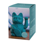 Gato verde afortunado