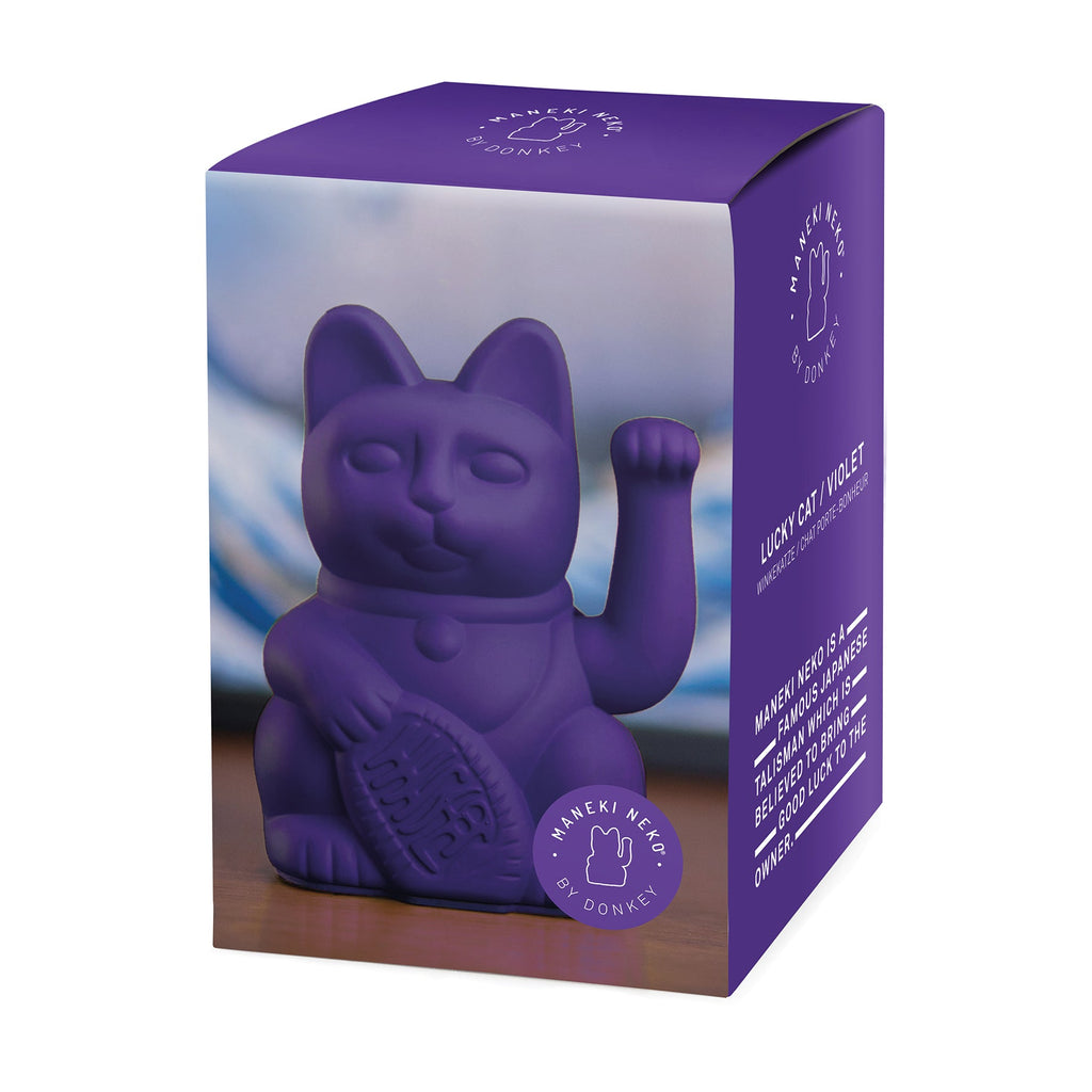 Lucky Violet Cat