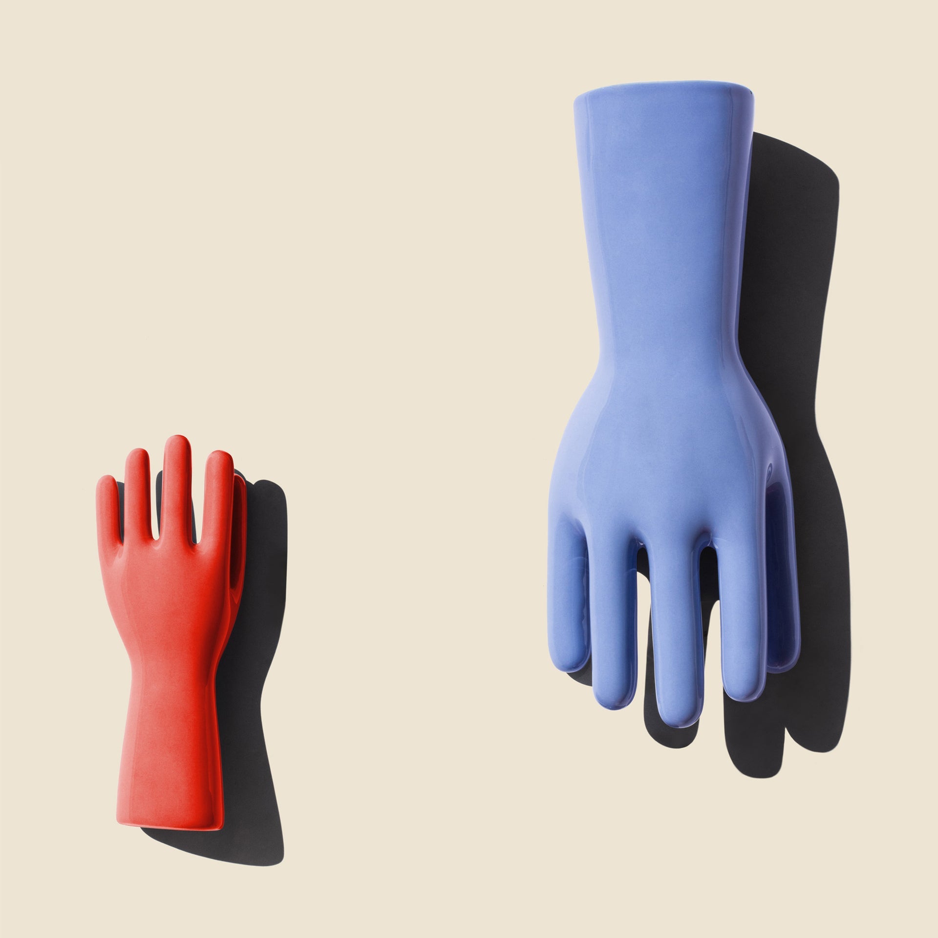 porte bijoux main rouge donkey