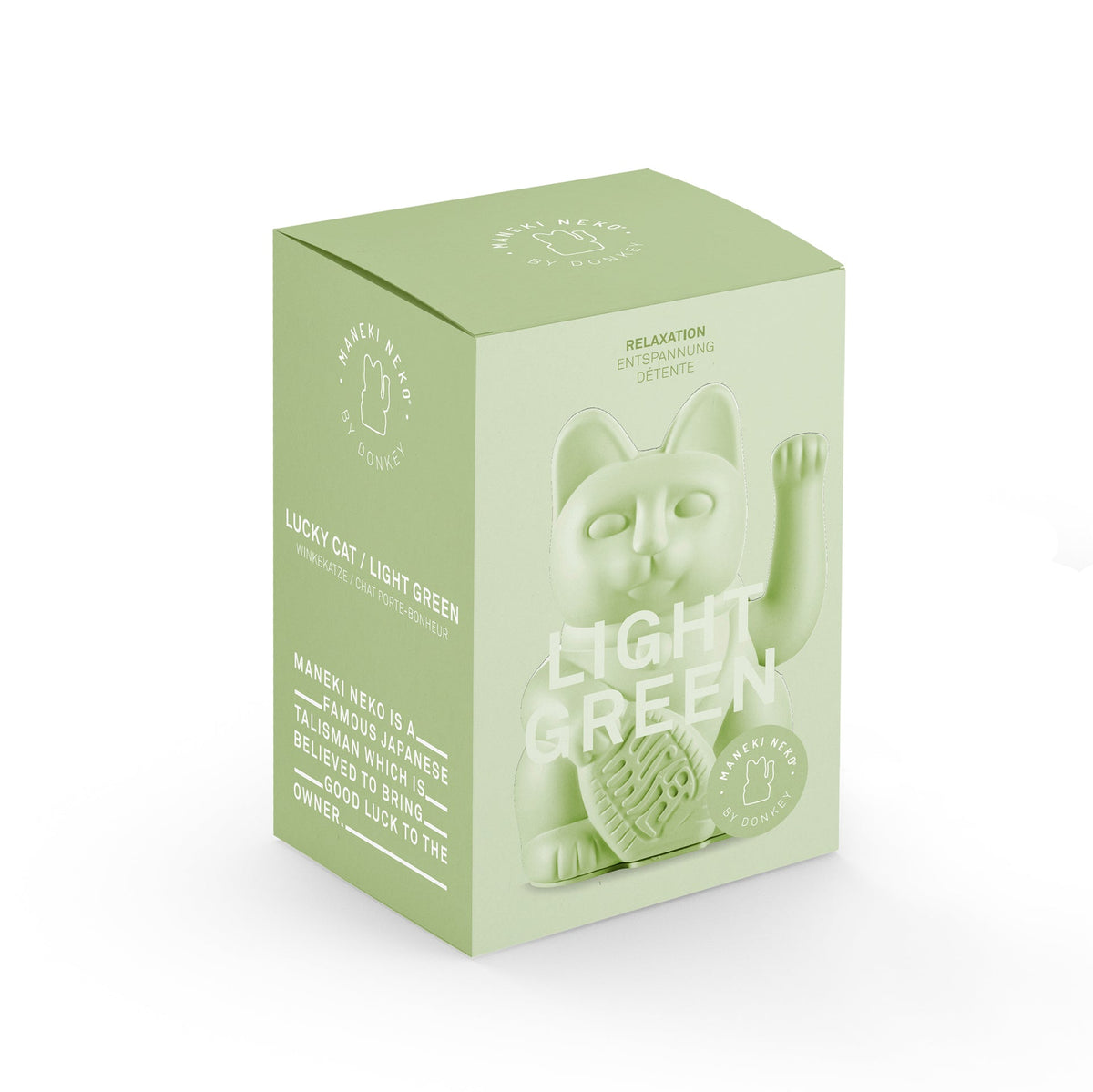 Chat Chanceux Vert Clair | Designproducten en originele cadeaus