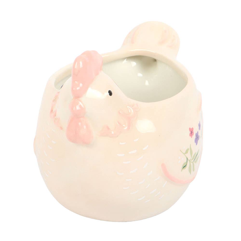 3D Floral Hen Mug