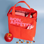 Sac Isotherme pour Déjeuner Reddish Bon Appétit Helio Ferretti Vue 1
