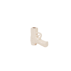 Oggetto regalo di design – vase a fleurs gun blanc 