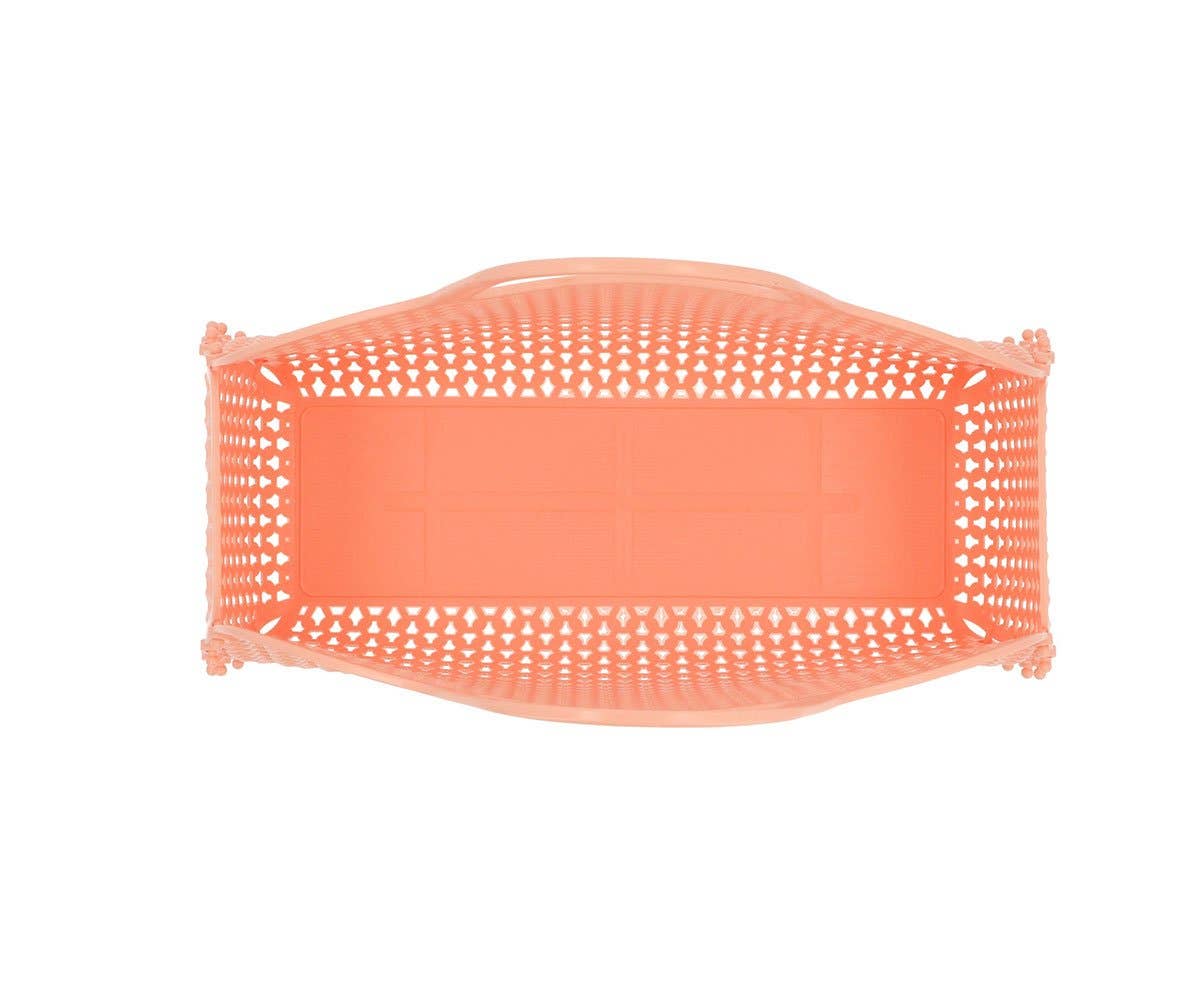 Oggetto regalo di design – sac retro vintage blush abricot monneka 