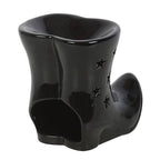 Brûleur d'huile Halloween Bottes de Sorcière Noires
