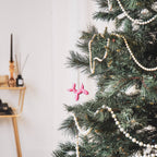 Regalo de diseño – boule de noel ballon chien rose fluo 