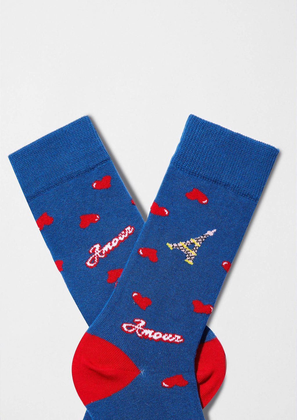 Chaussettes BeEmilyInParis Amour Bleu | Design e regali originali