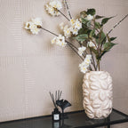 Vase - Bisous - Céramique - Beige - 17x17x27cm | Design e regali originali