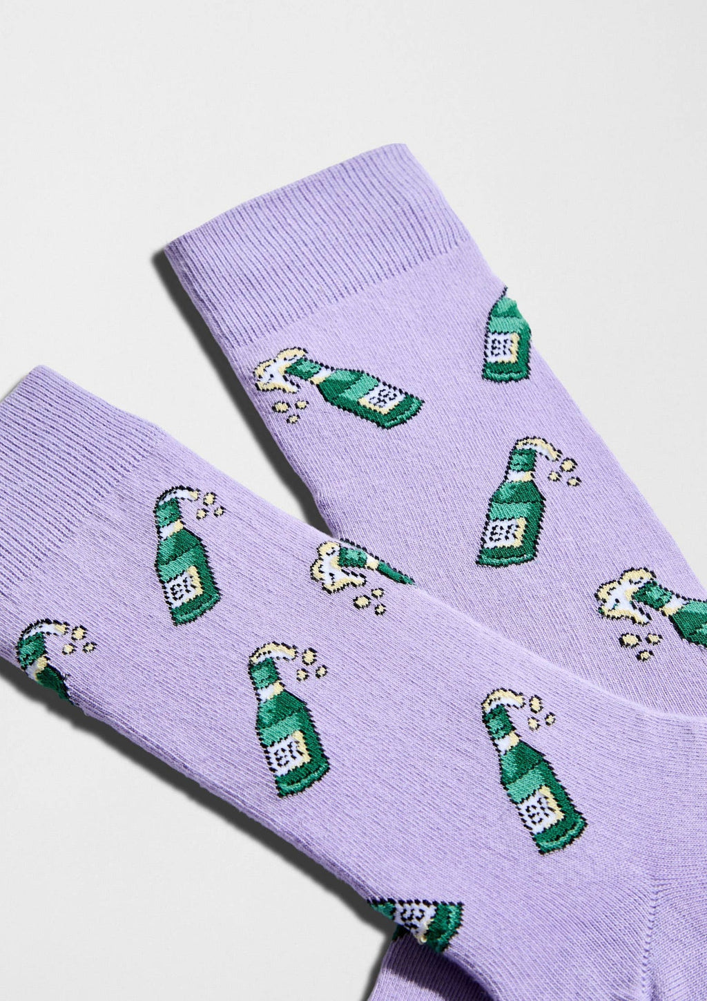 BeBeer Mauve - Chaussettes coton biologique