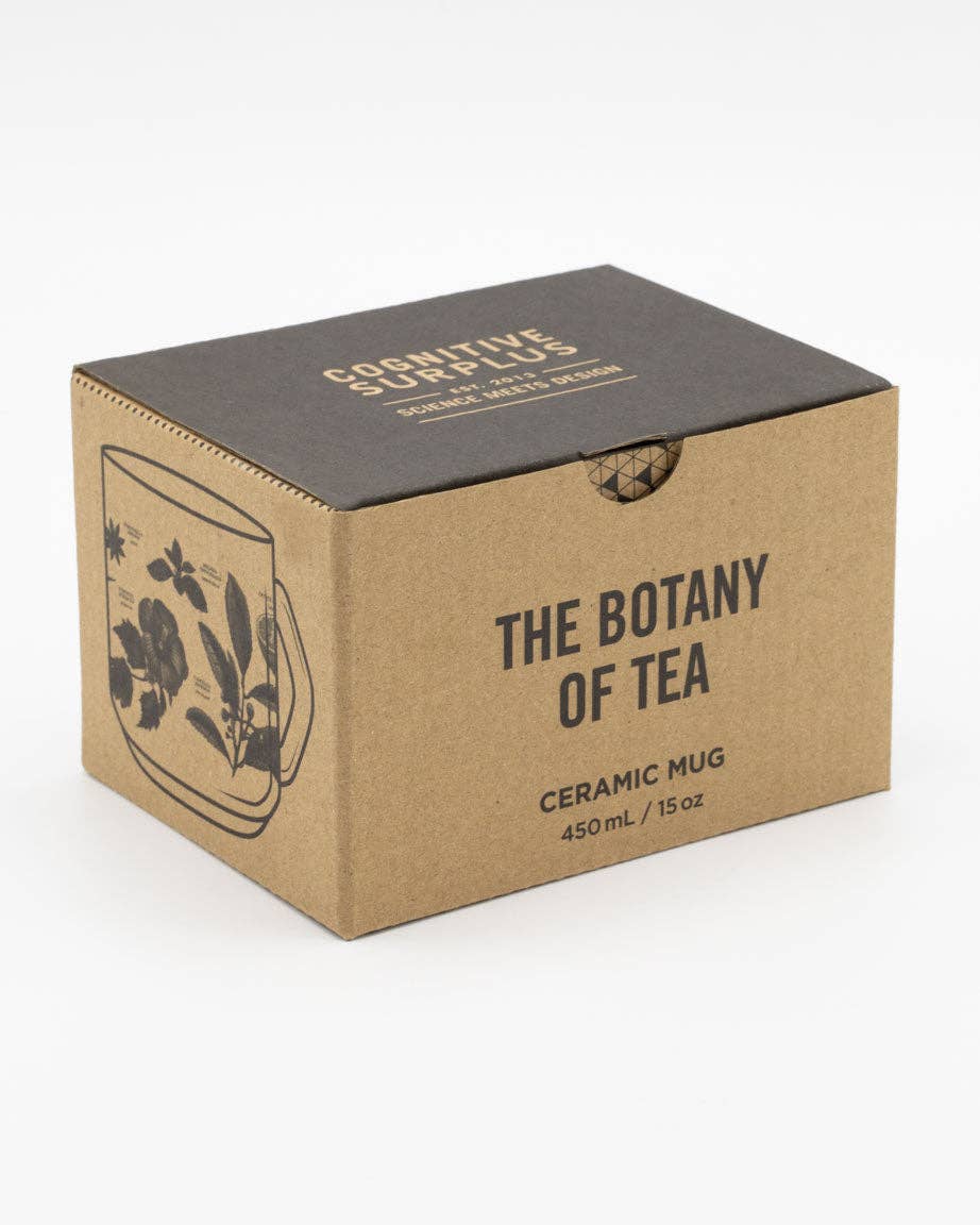 Design-lahja – Mug la Botanique du Thé – produit scientifique Cognitive Surplus EU, vue 3
