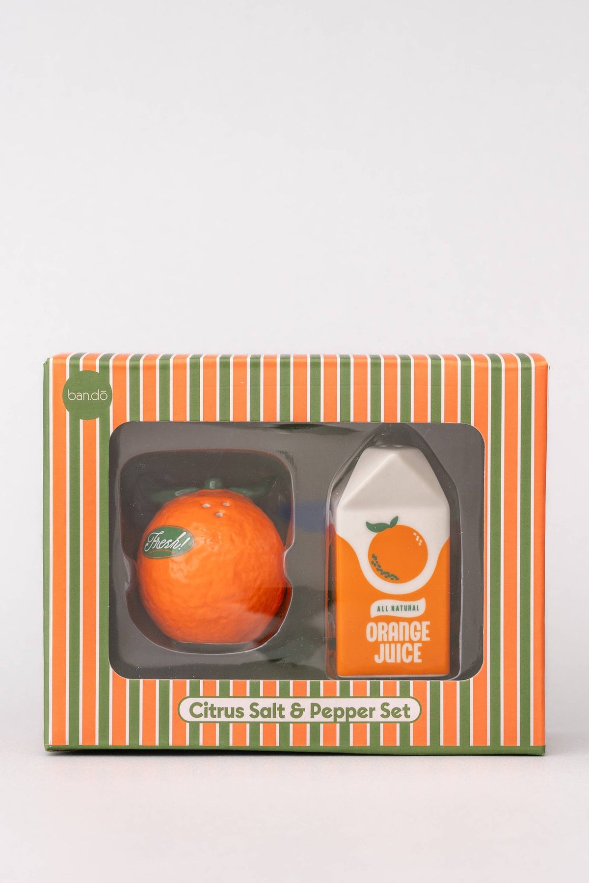 Salière et poivrière Jus d’Orange