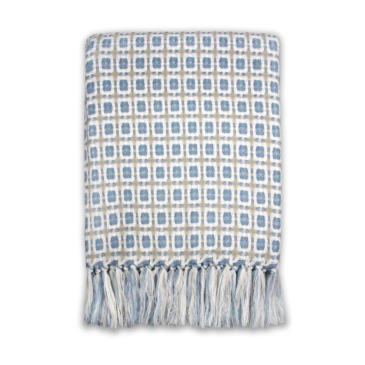 Plaid Anni hellblau - 125 x 150 cm