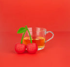 Teesieb Rote Kirschen