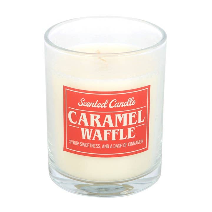 Bougie parfumée au caramel et à la gaufre | Design e regali originali