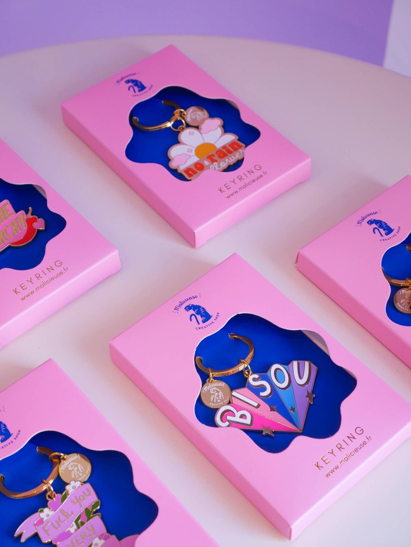 Porte-clés Burn the Patriarchy Limistic