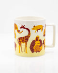 Oggetto regalo di design – Mug Rétro Mammifères (350 ml) – produit scientifique Cognitive Surplus EU, vue 1
