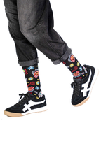 Chaussettes Dia de los Muertos | Design-lahjat ja sisustustuotteet