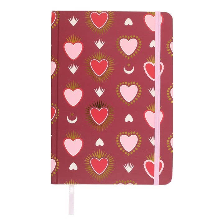Carnet A5 Cœurs Sacrés