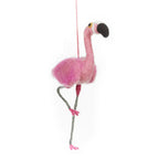 Frankie der Flamingo Filz-Weihnachtsball 