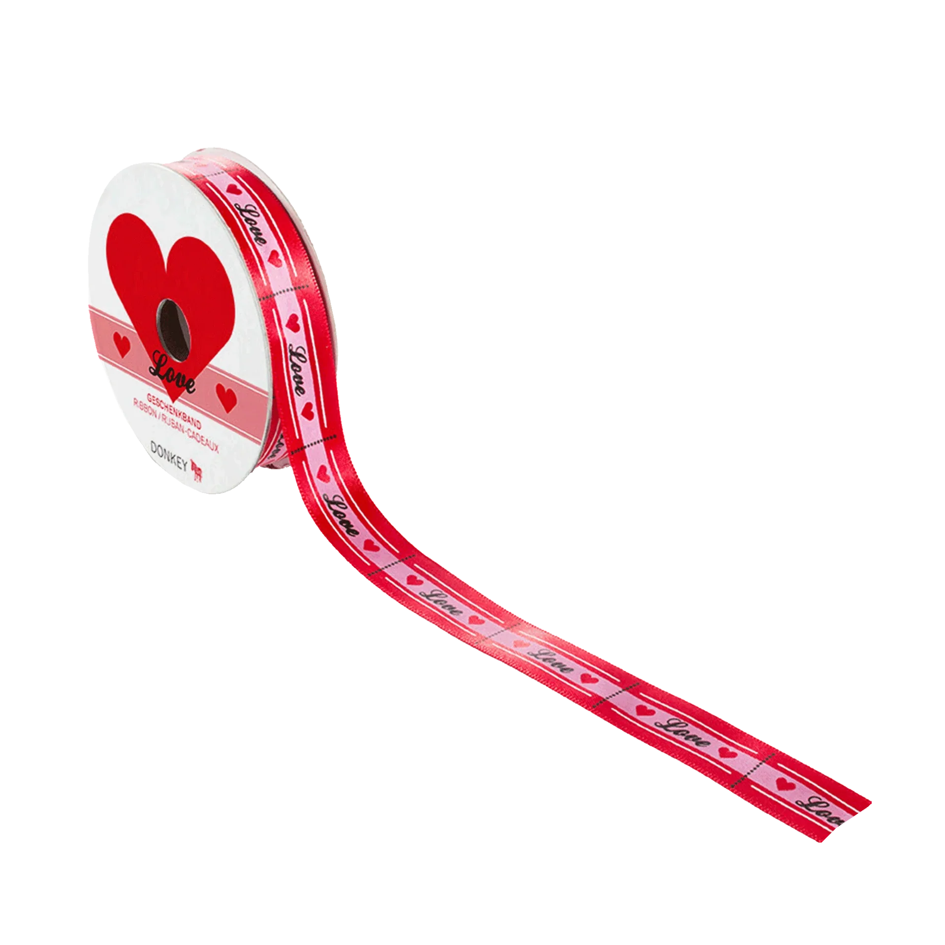 ruban cadeau en satin donkey