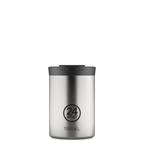 Travel Tumbler | Brushed Steel - 350 ml