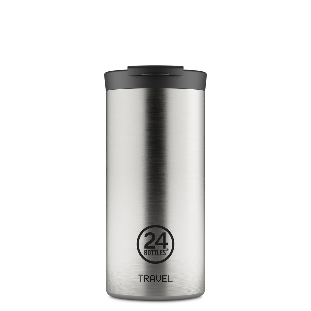 Travel Tumbler | Brushed Steel - 600 ml
