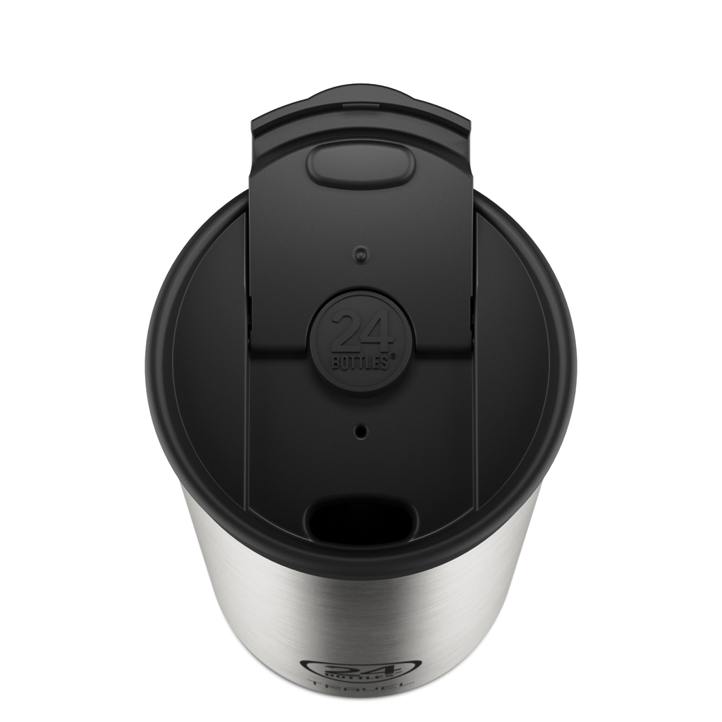 Travel Tumbler | Brushed Steel - 600 ml