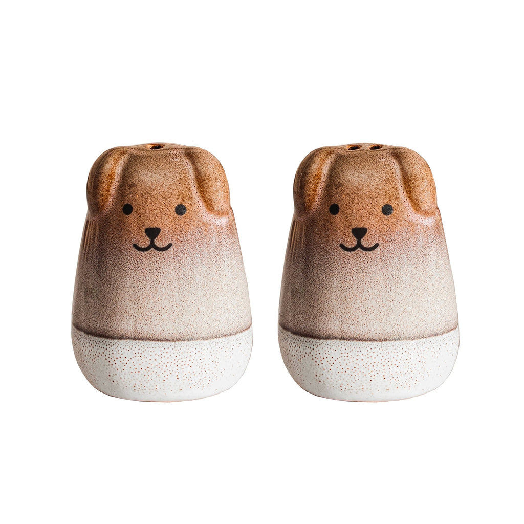Salière et poivrière Chiens Mojave