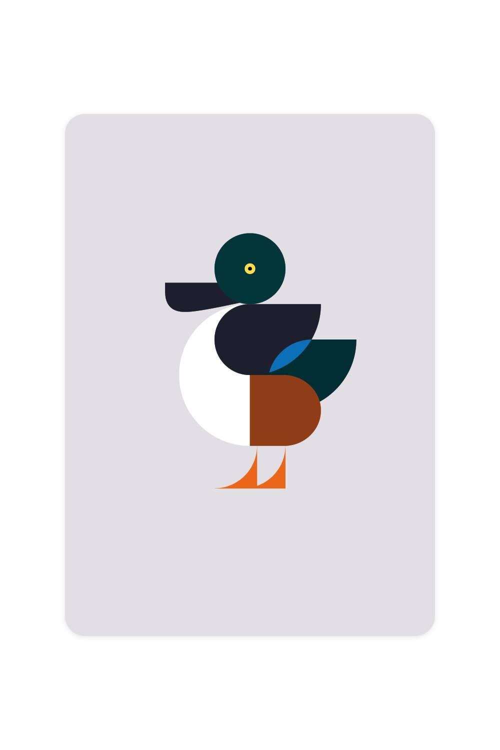 Carte postale avec Shoveler | Oggetti di design e regali originali