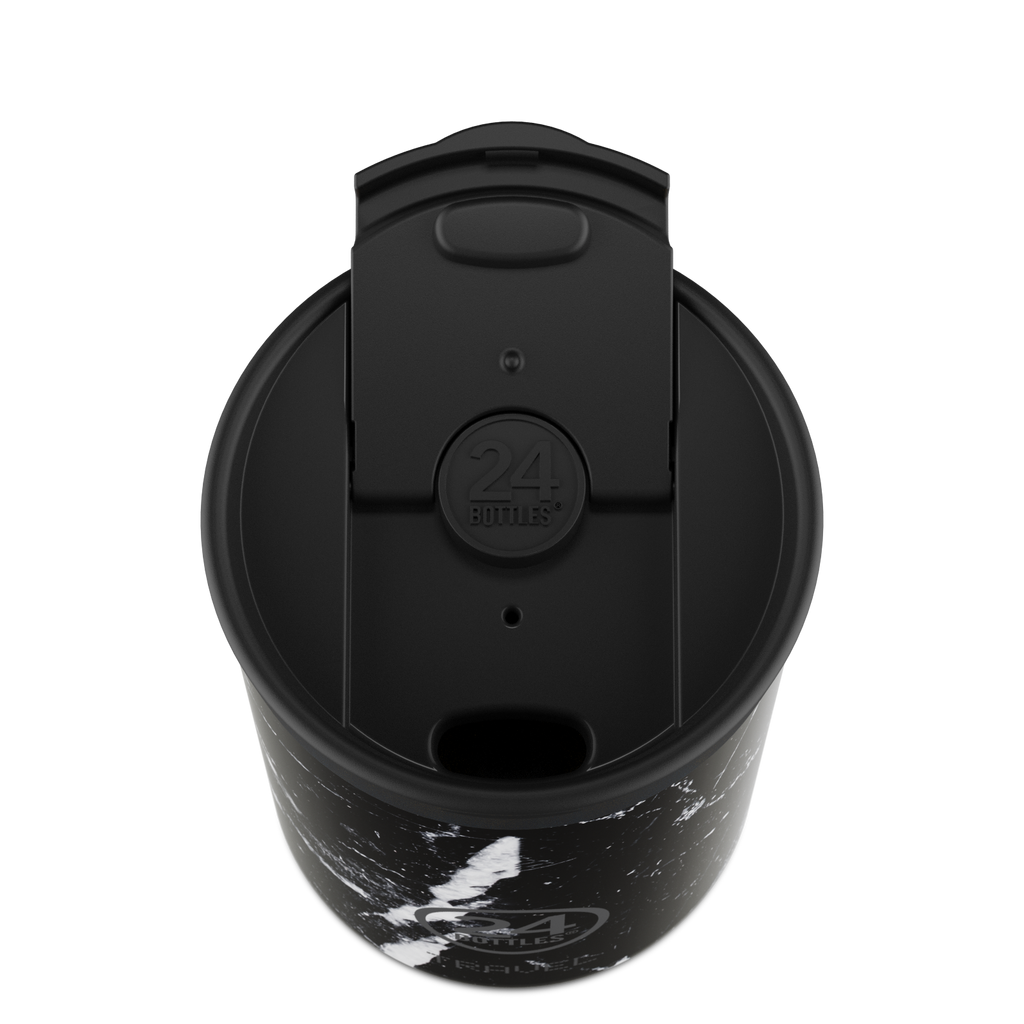 Travel Tumbler | Black Marble - 350 ml
