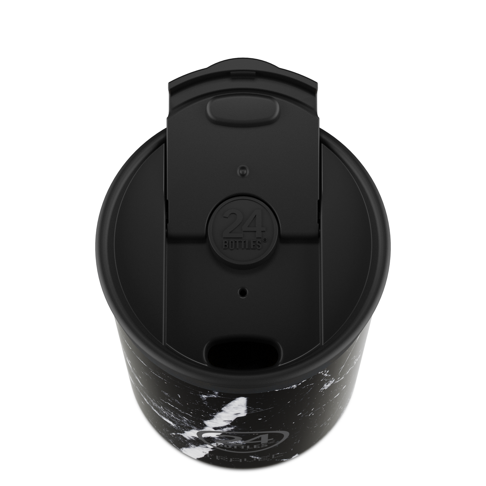 Travel Tumbler | Black Marble - 350 ml