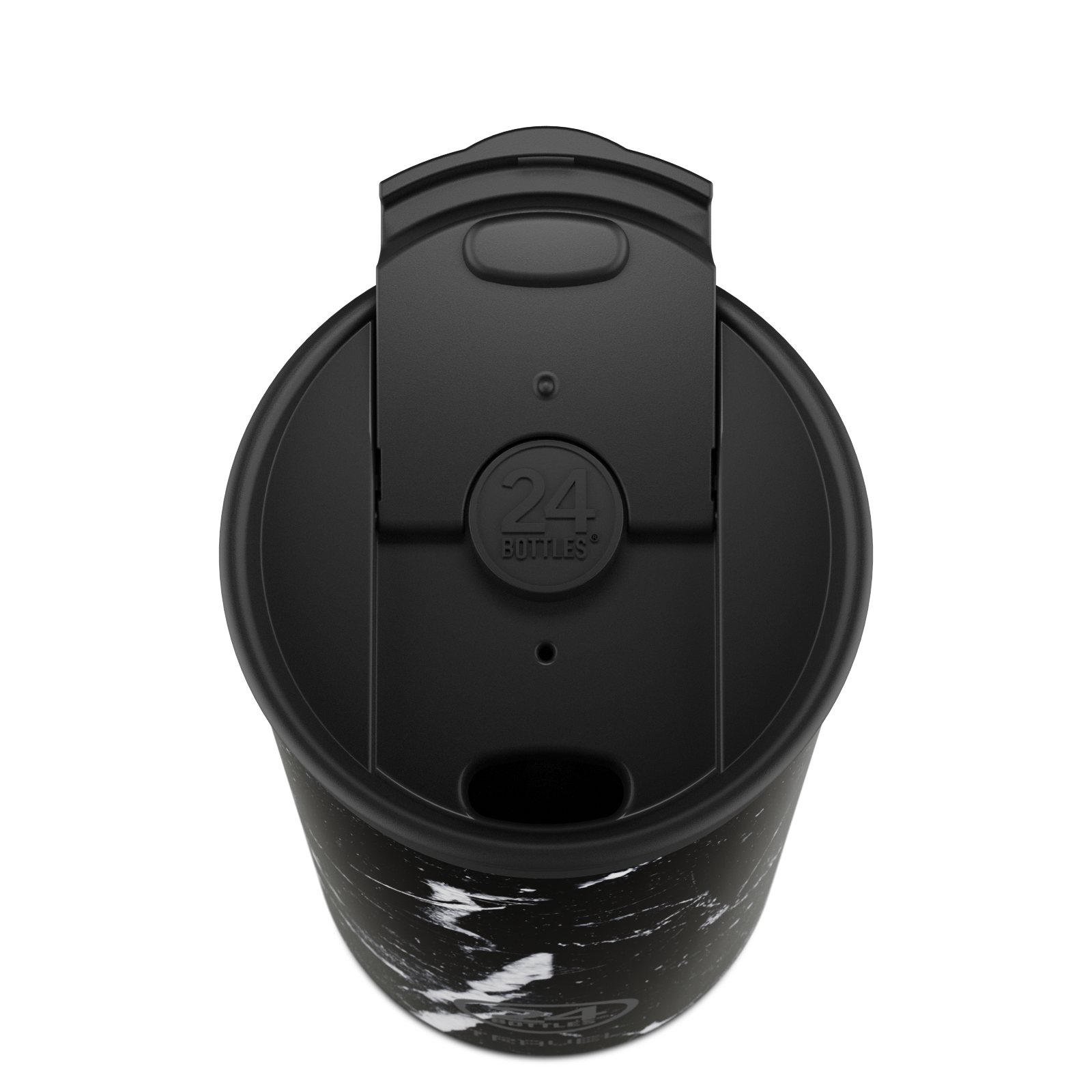 Travel Tumbler | Black Marble - 600 ml