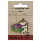 Pulteney Press Pin - Coffee & Books