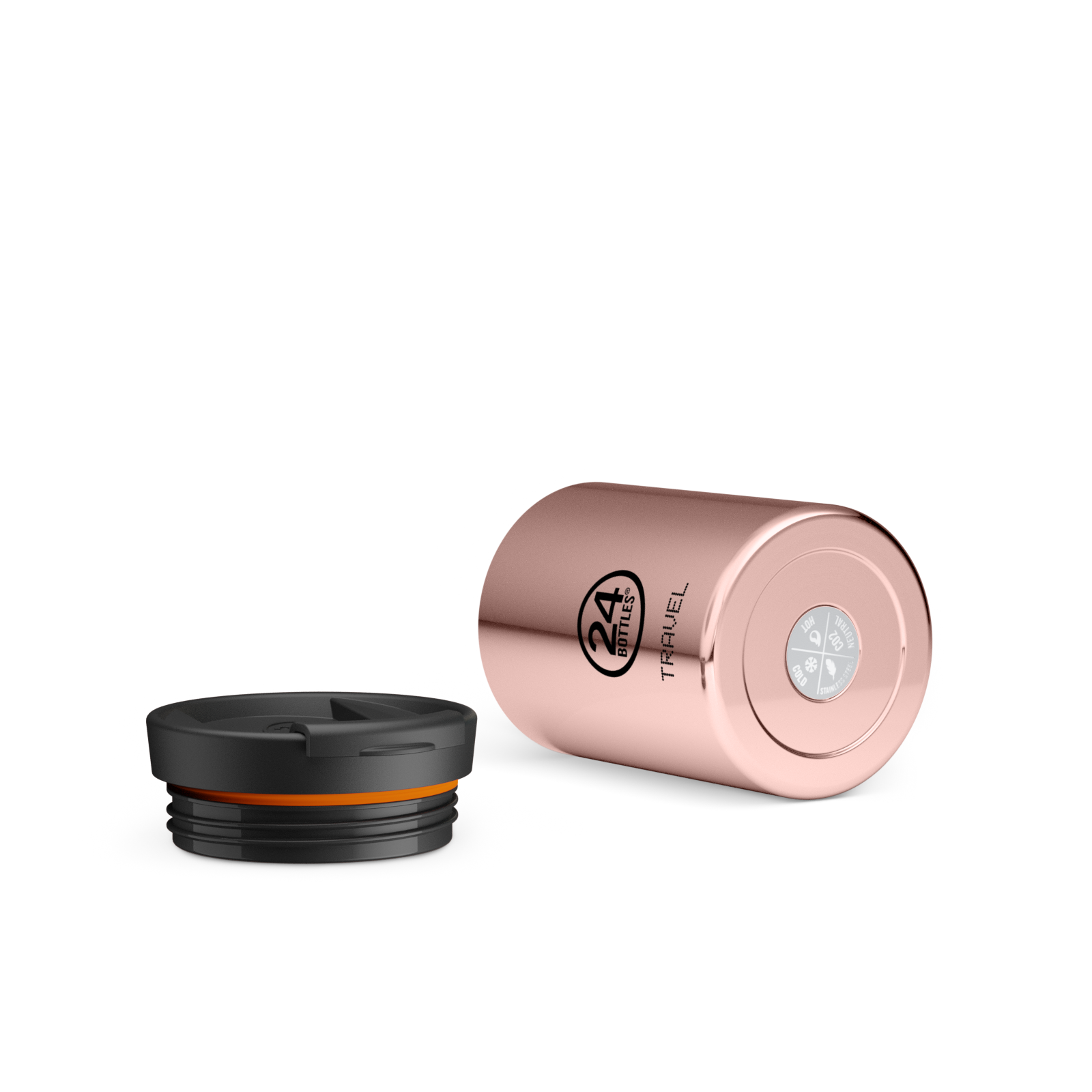 Travel Tumbler | Rose Gold - 350 ml