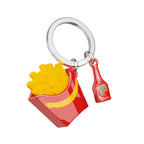 Schlüsselanhänger mit Pommes Frites
