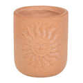 Pot de plante en terre cuite Soleil