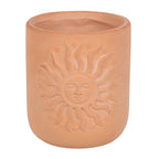 Pot de plante en terre cuite Soleil