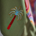 Torchons Palmier de la Côte Électrique - Lot de 2