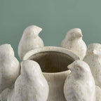 M. Oisillon White Vase