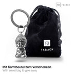 Porte-clés « Karma » Bouddha - Pendentif Bouddha - Mini-porte-bonheur Bouddha - Figurine cadeau Chakra Yoga | Design e regali originali