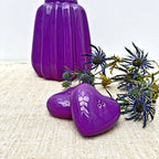 Sel et poivre Cœur violet